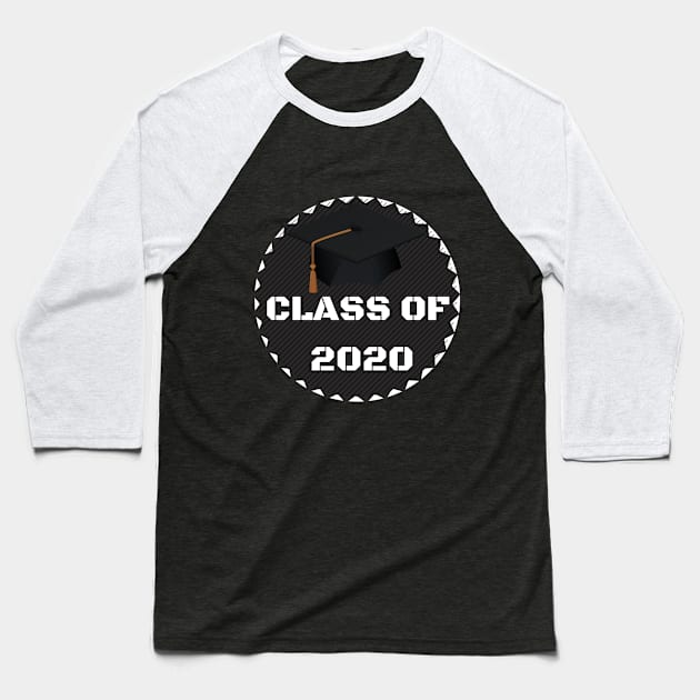 Class of 2020 Baseball T-Shirt by Doddle Art